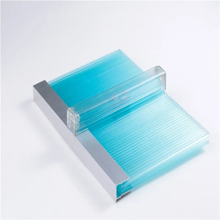 U-lock Polycarbonate System For Roof Construction