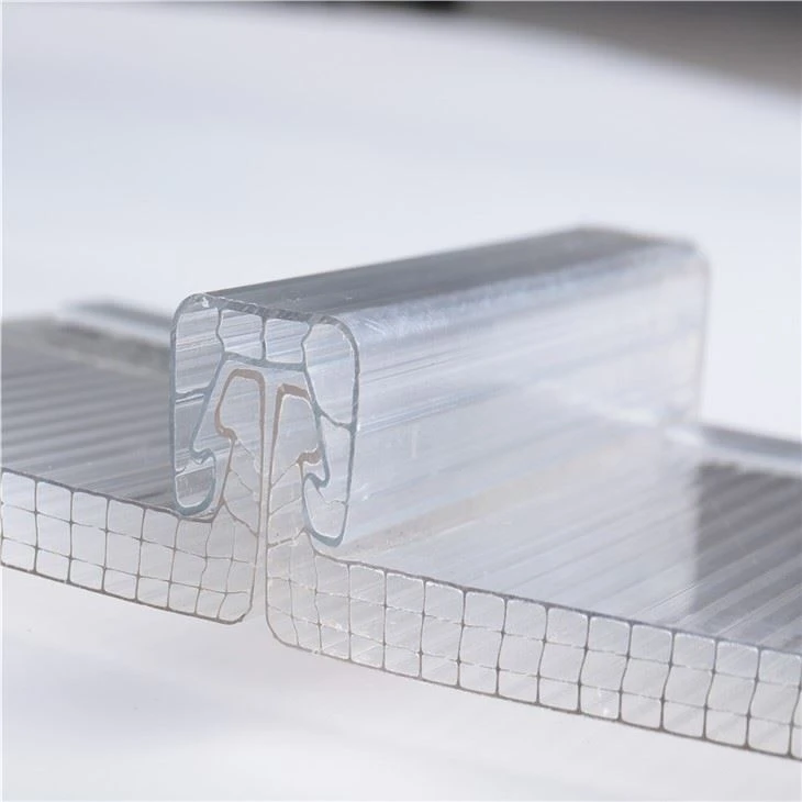 U-lock Polycarbonate System For Roof Construction