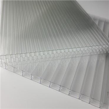 Przezroczysty wielościenny panel dachowy z poliwęglanu